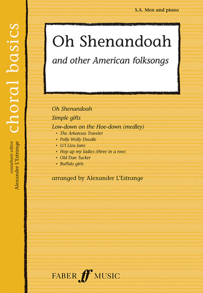 O Shenandoah and other American folksongs - SA(Men)/Piano image number null