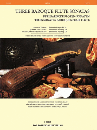 Three Baroque Flute Sonatas