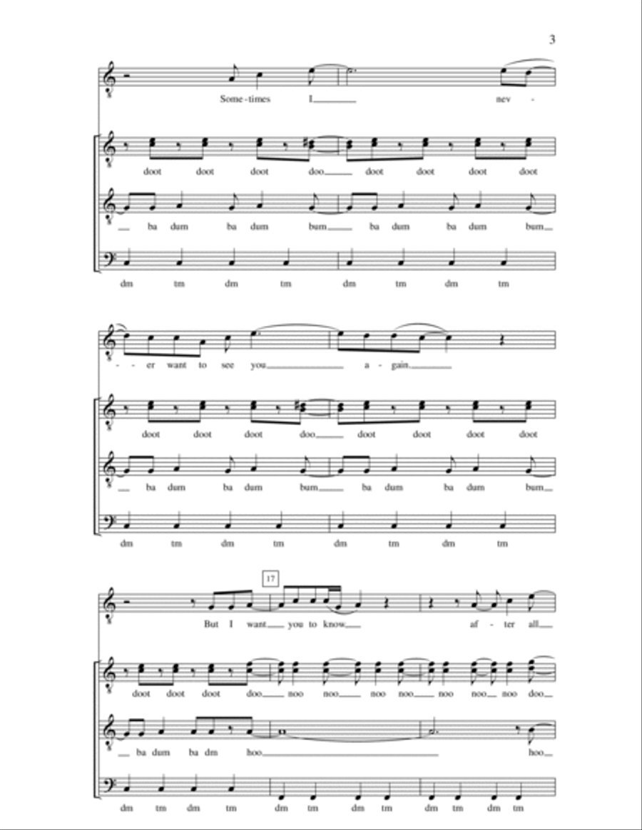 Still the One Still the One TTBB scores gallery preview page 3