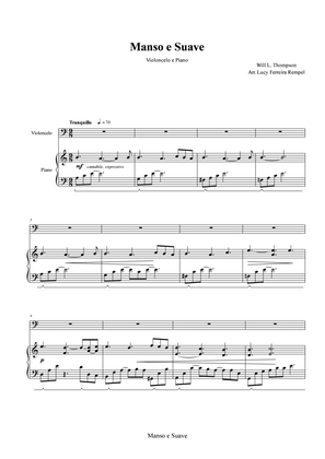Softly and Tenderly (Manso e Suave) - Cello e Piano