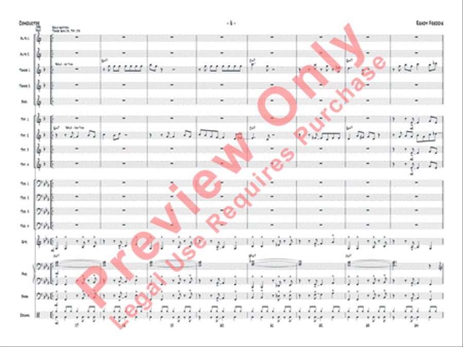 Ready Freddie Jazz Ensemble scores gallery preview page 11