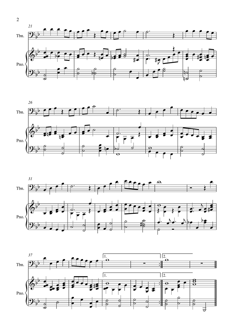 Have Yourself A Merry Little Christmas Piano scores gallery preview page 2