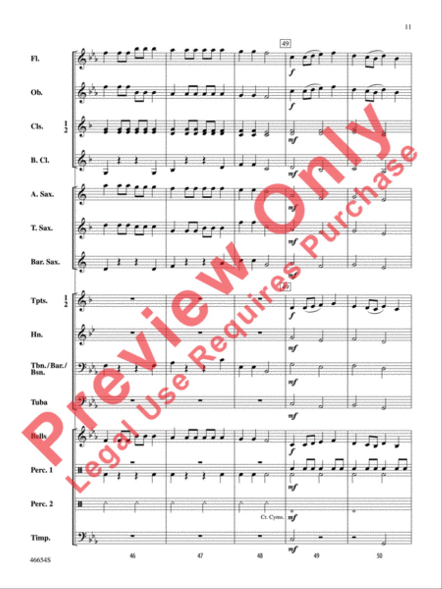 Alchemy Alchemy Concert Band scores gallery preview page 12