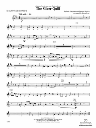 The Silver Quill: E-flat Baritone Saxophone