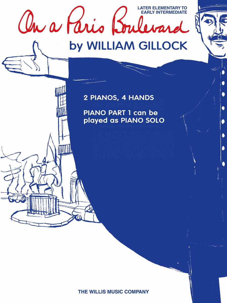 On a Paris Boulevard On a Paris Boulevard Easy Piano scores gallery preview page 1
