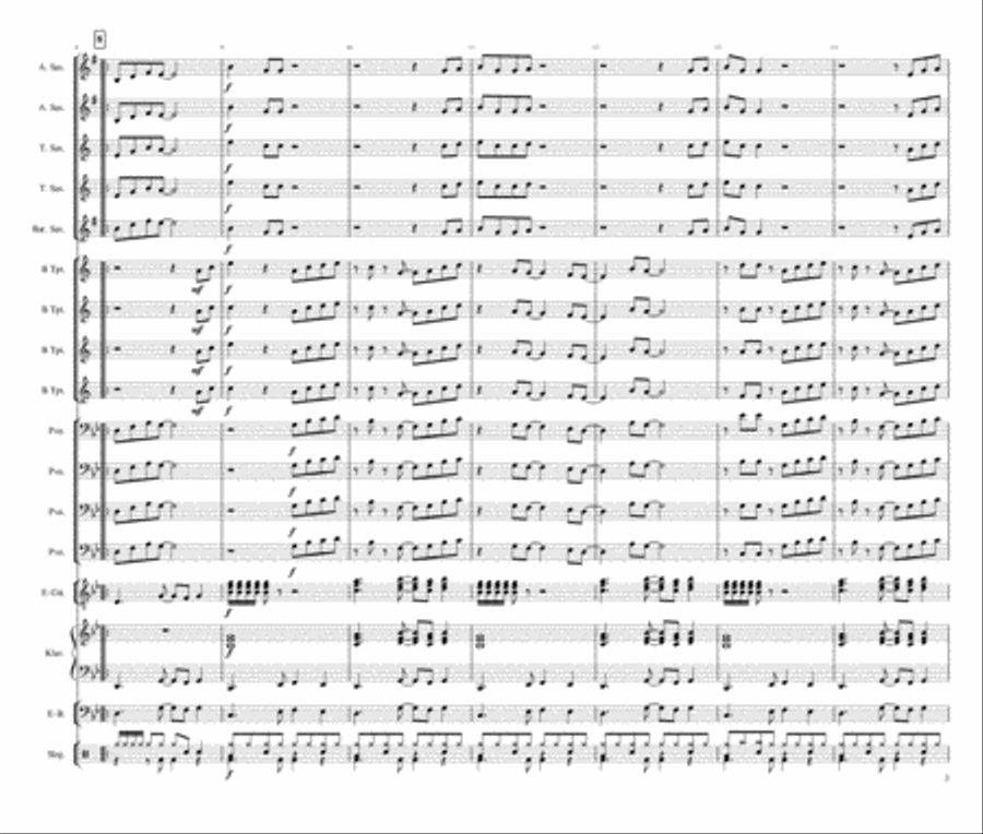 Let's Groove Jazz Ensemble scores gallery preview page 3