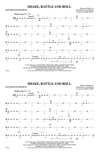 Shake, Rattle and Roll: Bass Drum/Tenor Drum