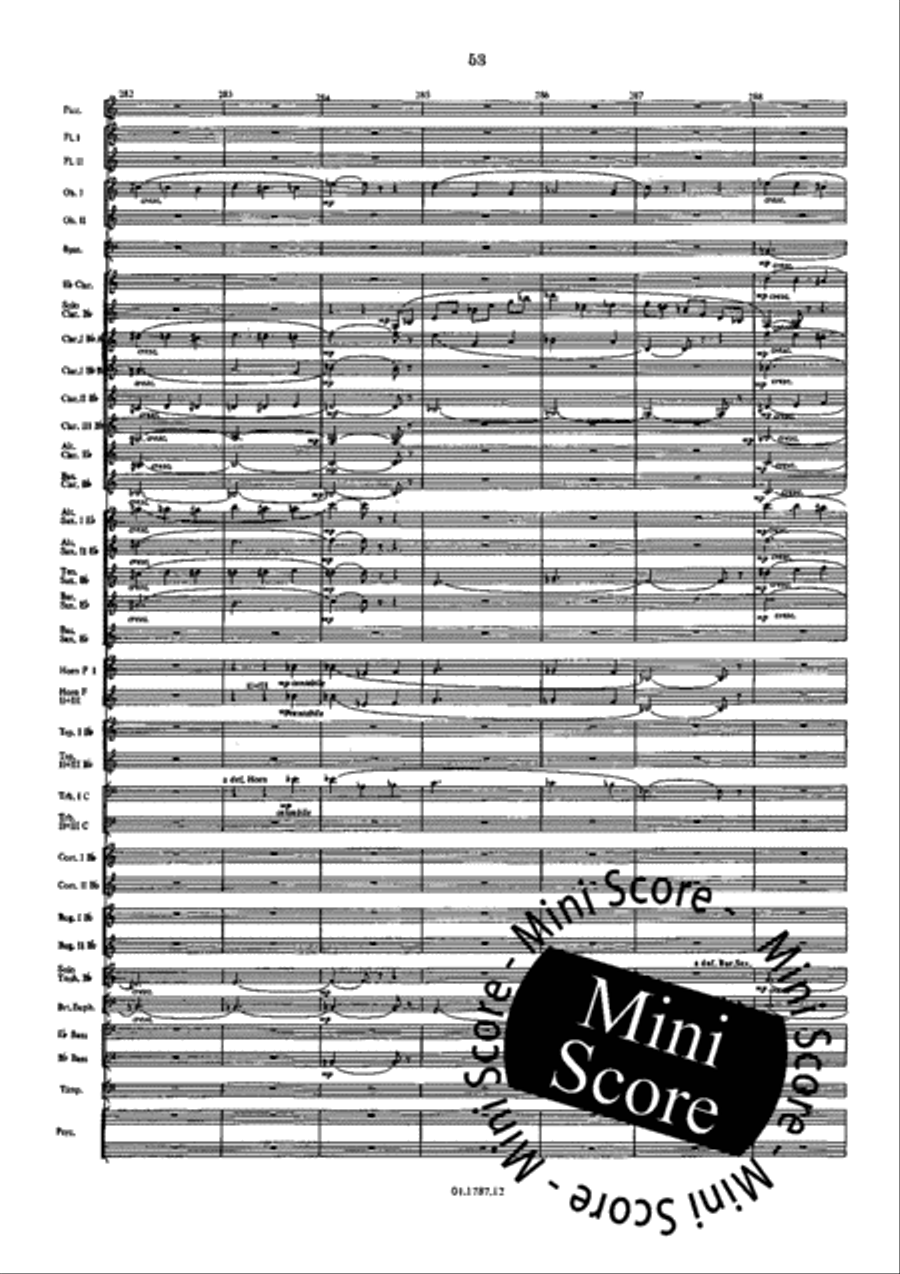 Symphonie de l'Eau Concert Band scores gallery preview page 57
