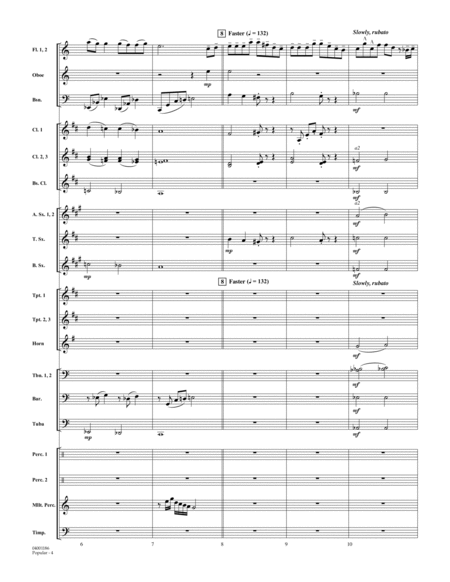 Popular (from "Wicked") - Conductor Score (Full Score)