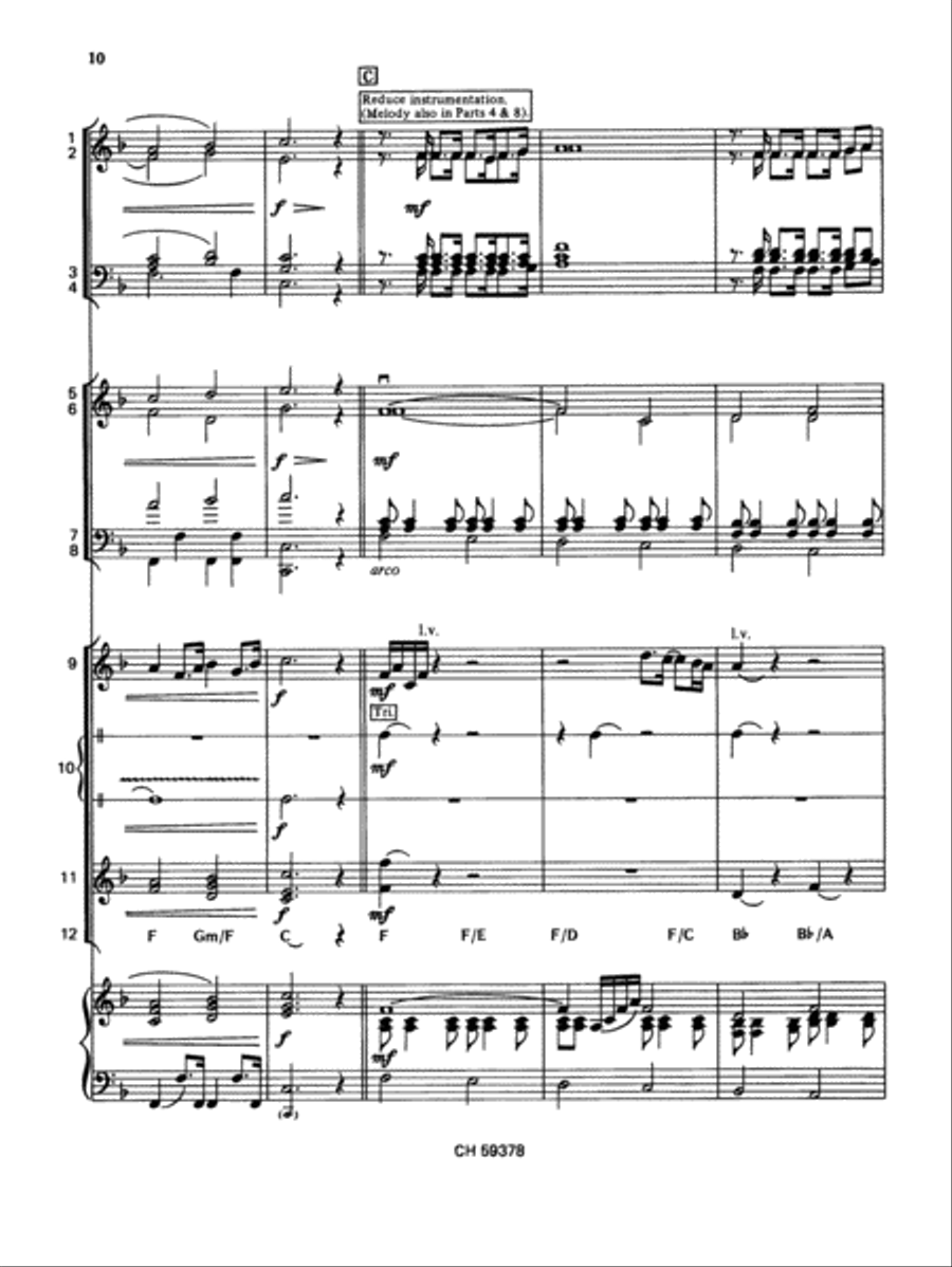 I Dreamed A Dream (from Les Miserables) School and Community scores gallery preview page 6