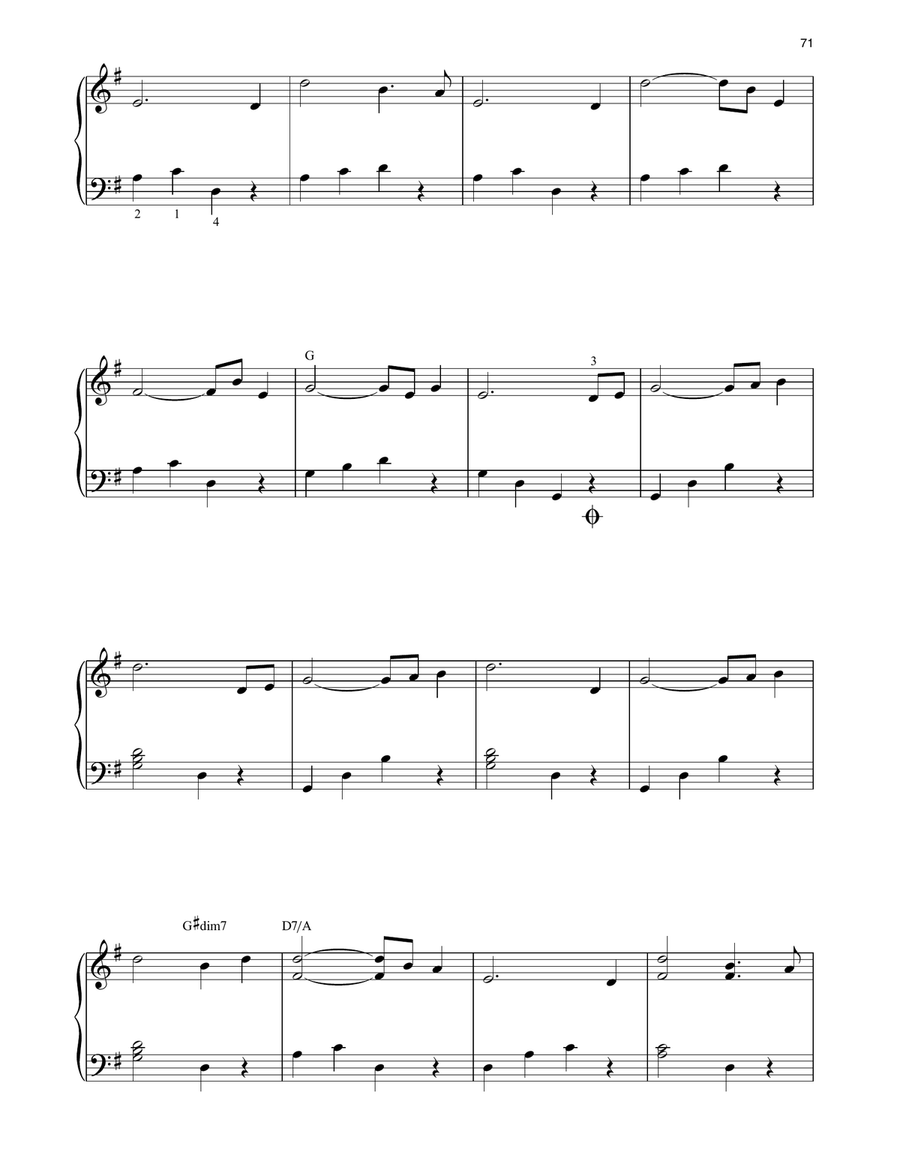 Singin' In The Rain Harp scores gallery preview page 2