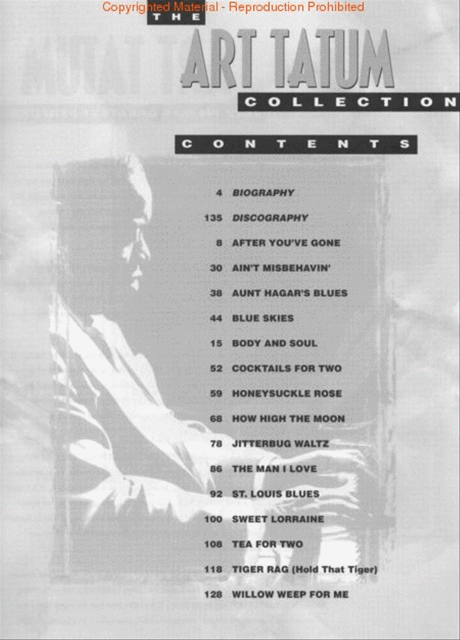 The Art Tatum Collection The Art Tatum Collection Piano Solo scores gallery preview page 2