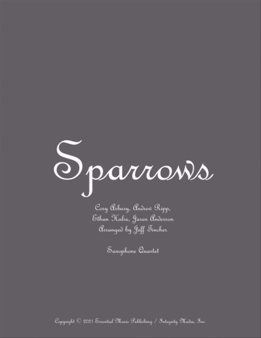 Sparrows Woodwind Quartet scores gallery preview page 1
