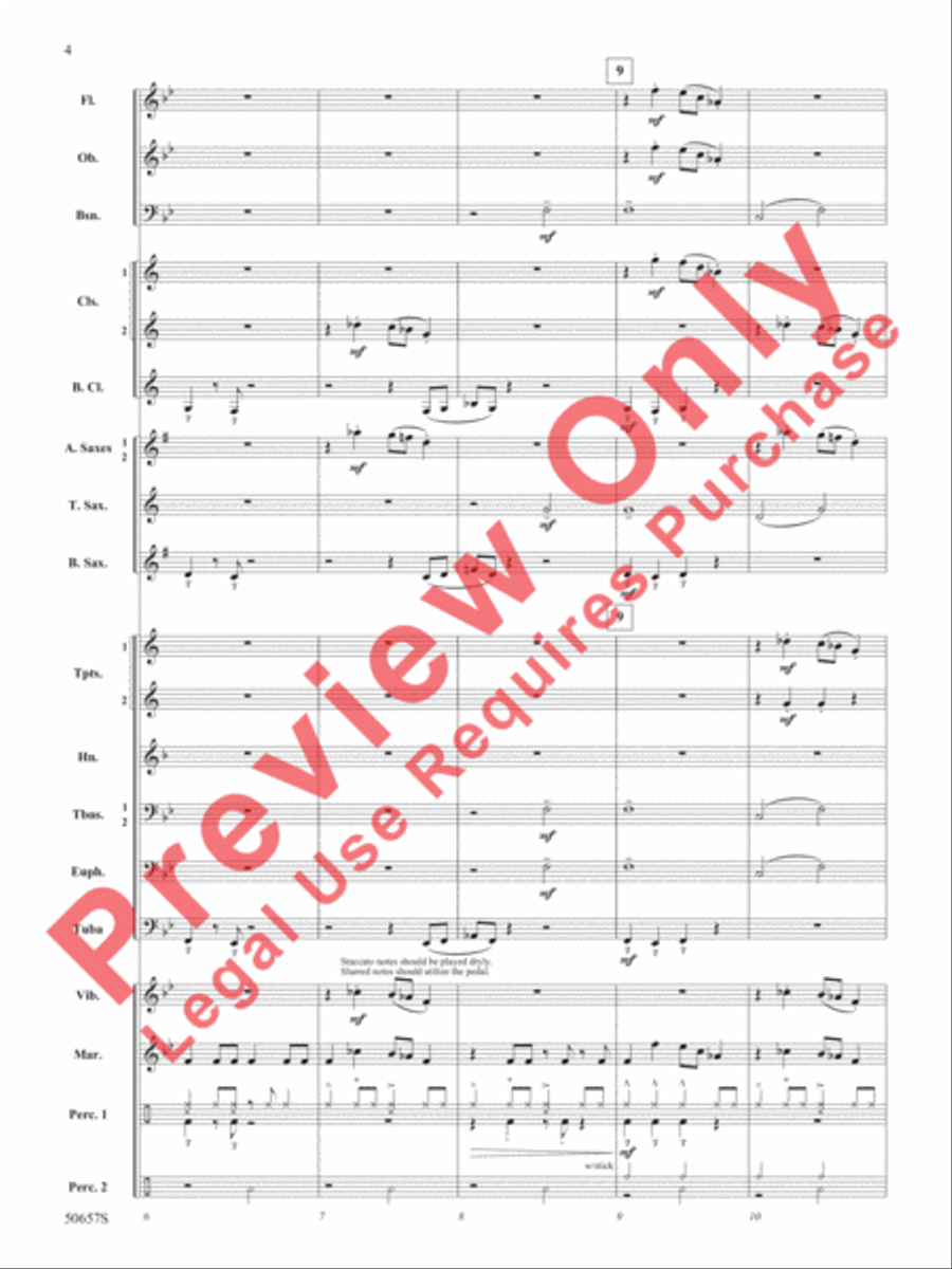 You Better Sleigh! You Better Sleigh! Concert Band scores gallery preview page 5