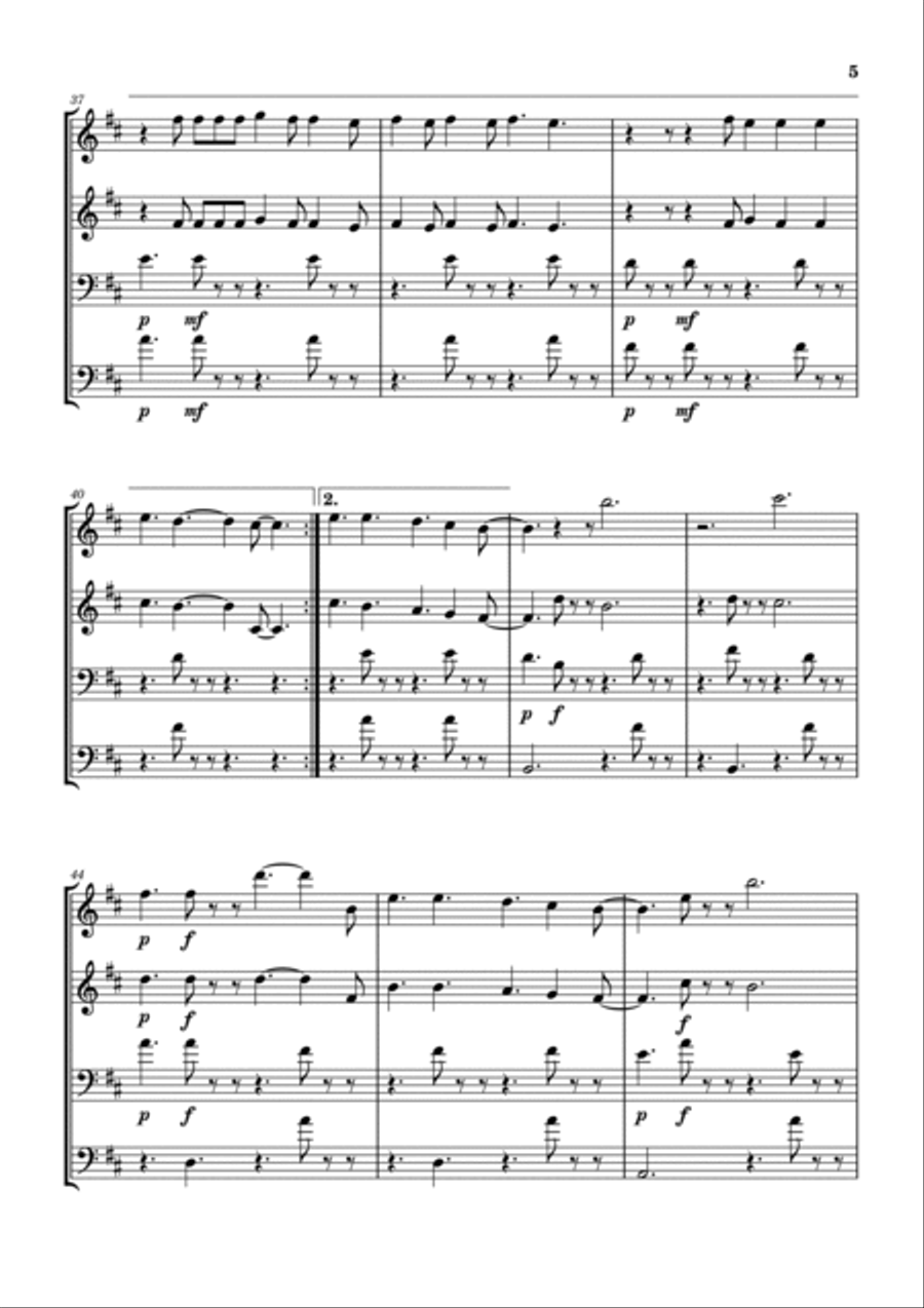 Can't Take Away Brass Ensemble scores gallery preview page 6
