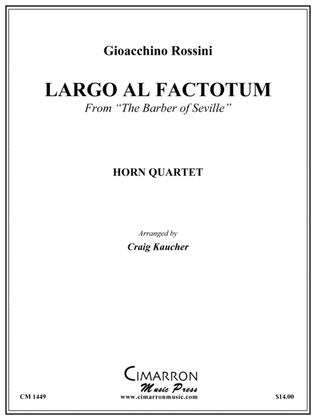 Book cover for Largo al Factotem