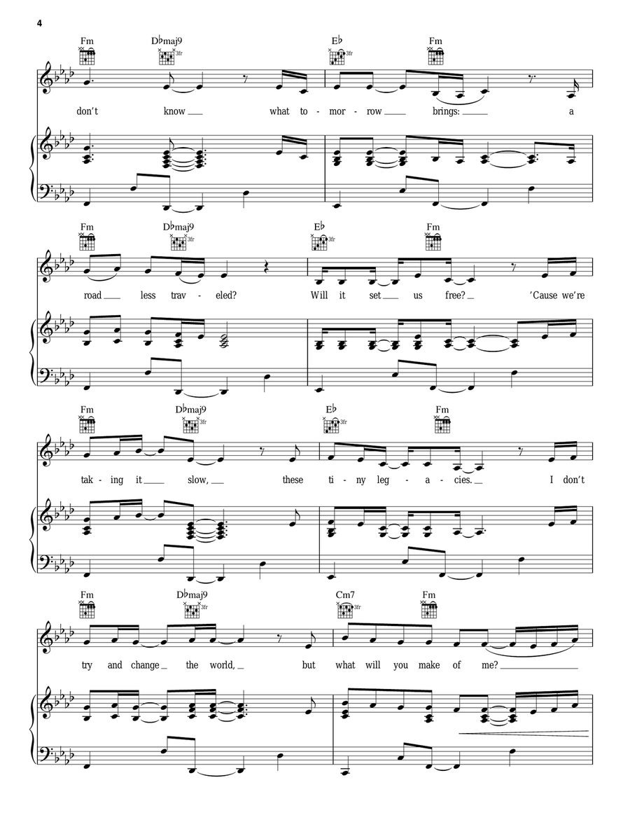 I Stand Acoustic Guitar scores gallery preview page 4