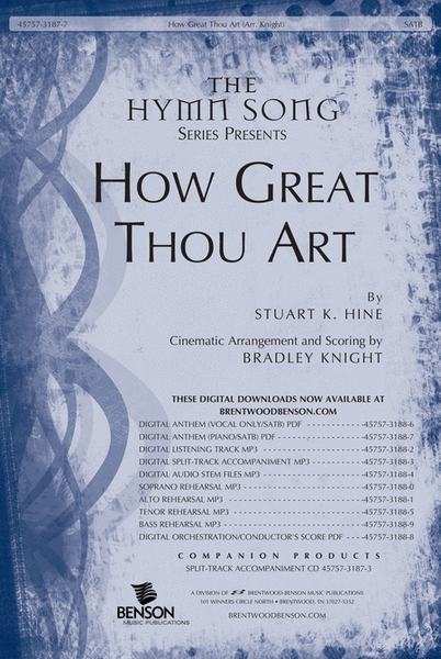 How Great Thou Art (orchestration) image number null