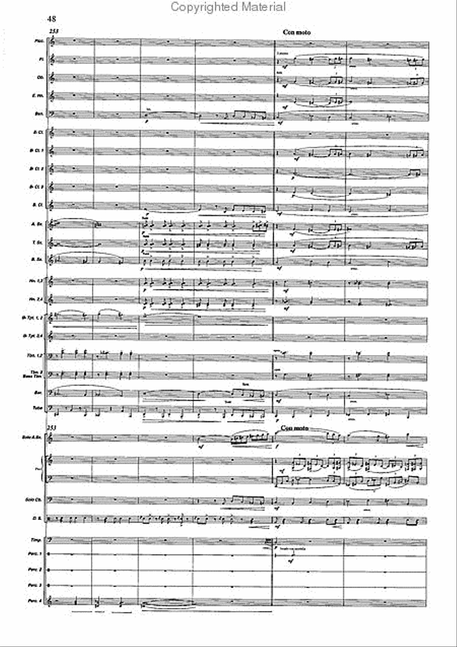 Concertango Concert Band scores gallery preview page 49