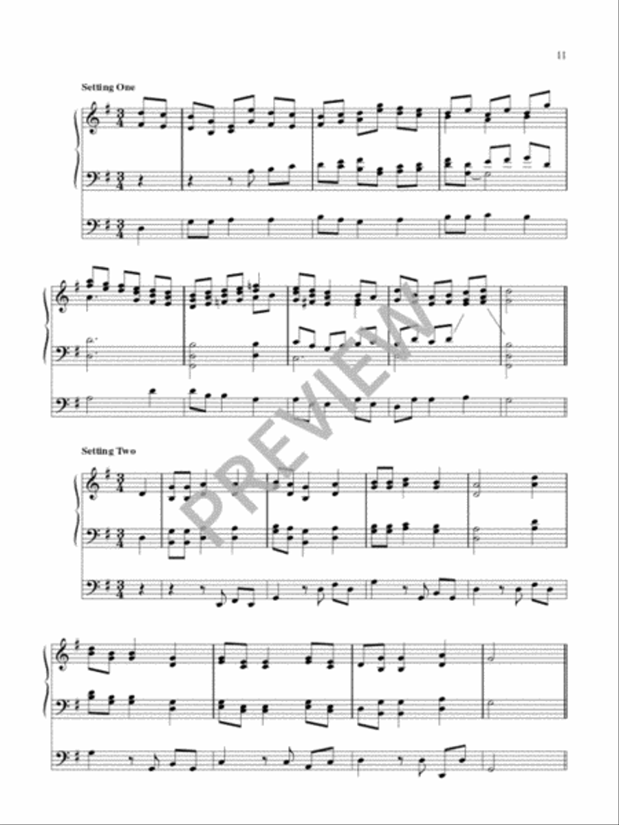 Hymn Harmonizations for Organ - Volume 2 Organ scores gallery preview page 13