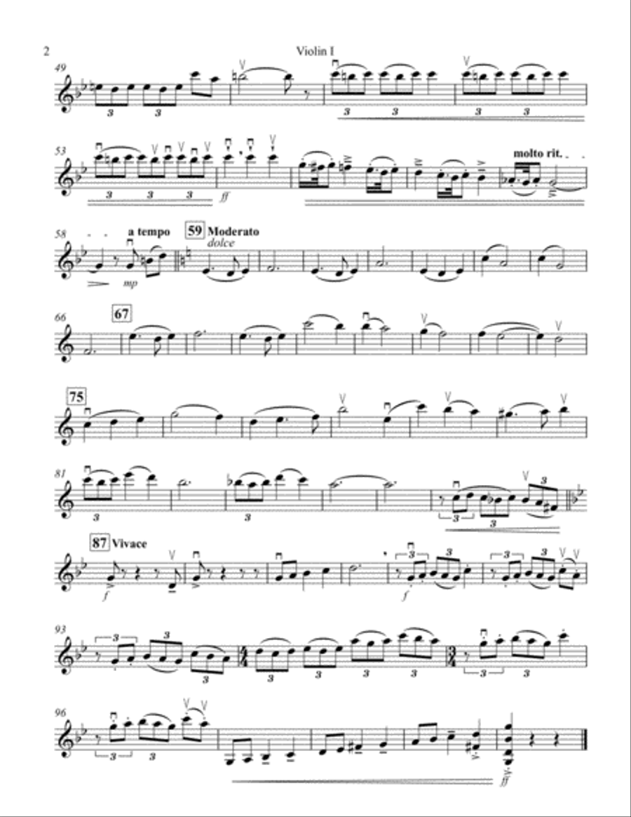 A Tonal Prelude for String Quartet String Quartet scores gallery preview page 3