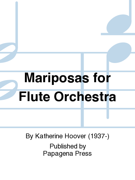 Mariposas for Flute Orchestra