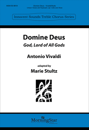 Book cover for Domine Deus God, Lord of All Gods (Choral Score)