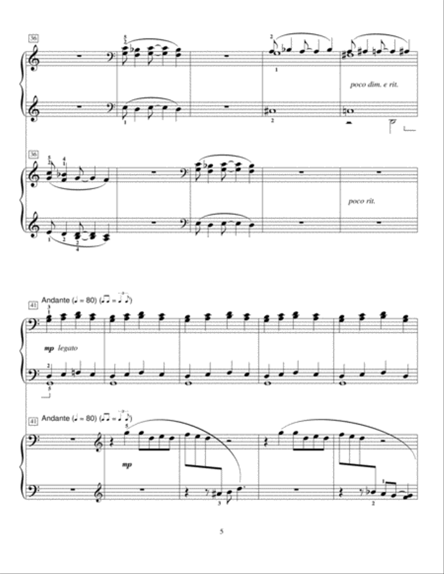 Little Blues Concerto Piano Method scores gallery preview page 5