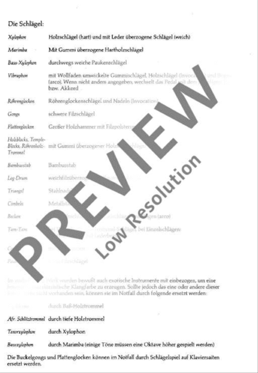 Katalog IV Percussion scores gallery preview page 7
