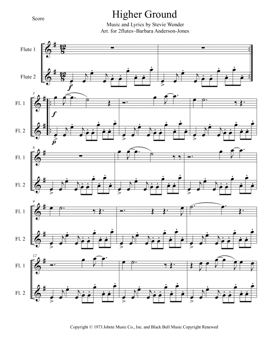 Higher Ground Set of Parts scores gallery preview page 1
