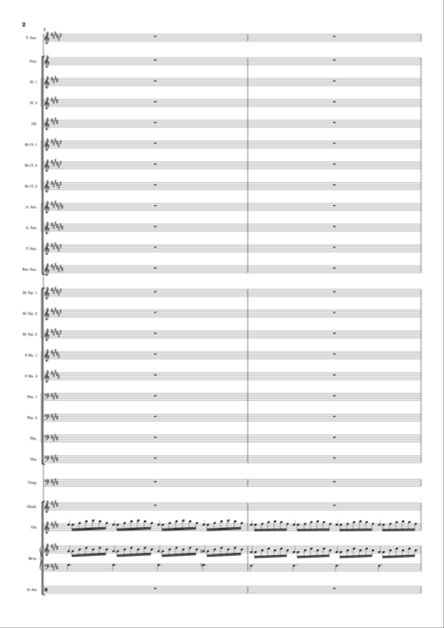 Golden Hour Full Orchestra scores gallery preview page 2