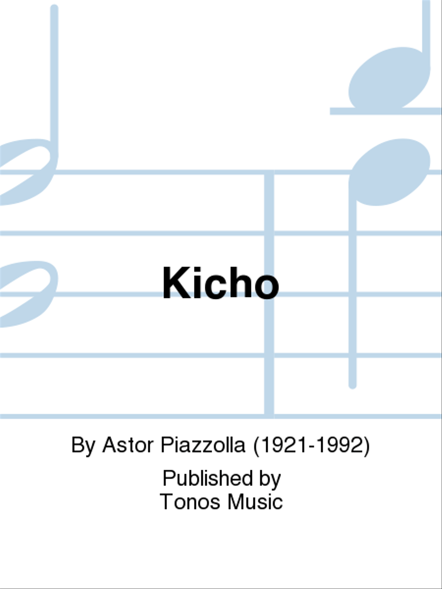 Kicho Double Bass scores gallery preview page 1