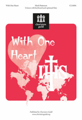 Book cover for With One Heart
