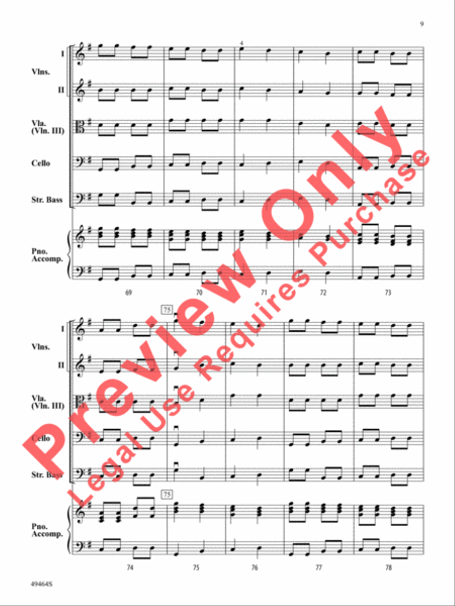 Spiccato Palooza! String Orchestra scores gallery preview page 10
