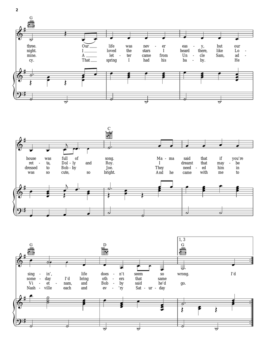 Every Saturday Night Every Saturday Night Guitar scores gallery preview page 2