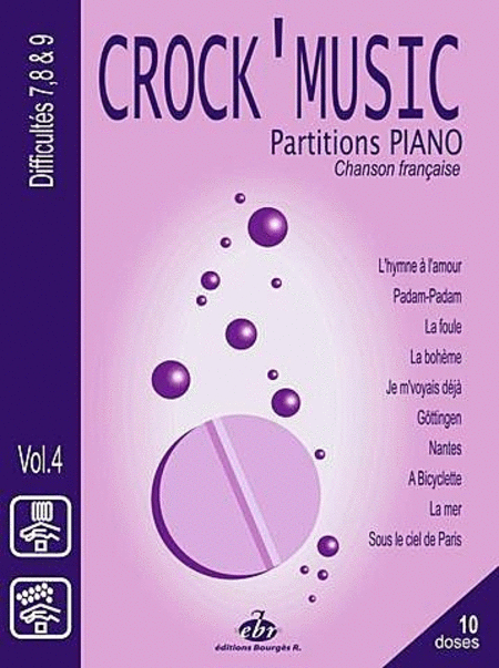 Recueil Crock Music Volume 4 Difficulty 7/8/9