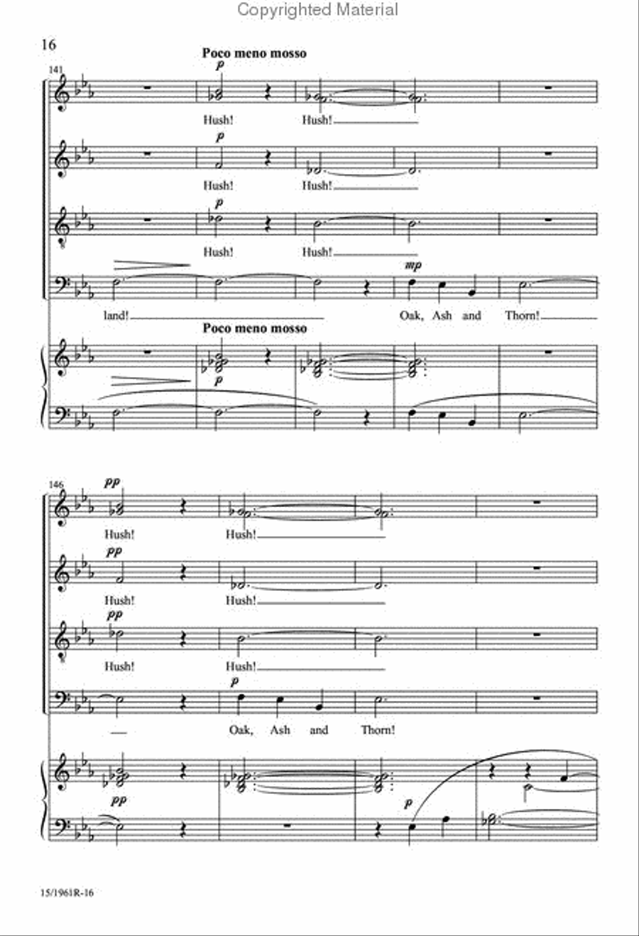 Sing All Ye Joyful 4-Part scores gallery preview page 15