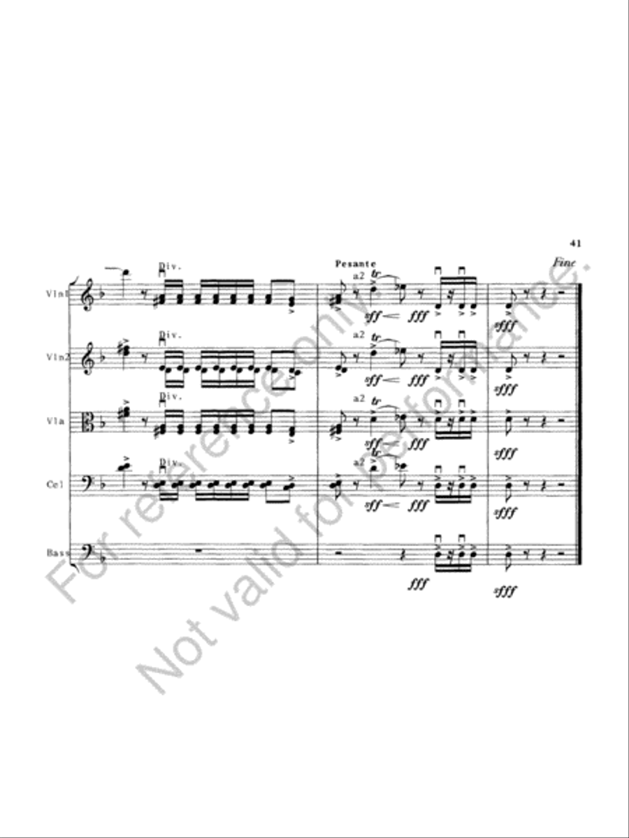 Our Creed Is Our Shield String Orchestra scores gallery preview page 43