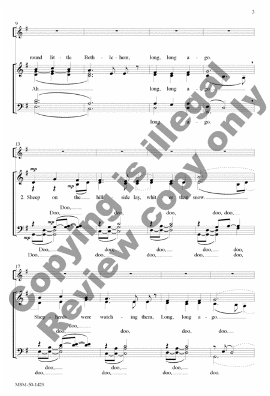 Winds Through the Olive Trees Divisi scores gallery preview page 10
