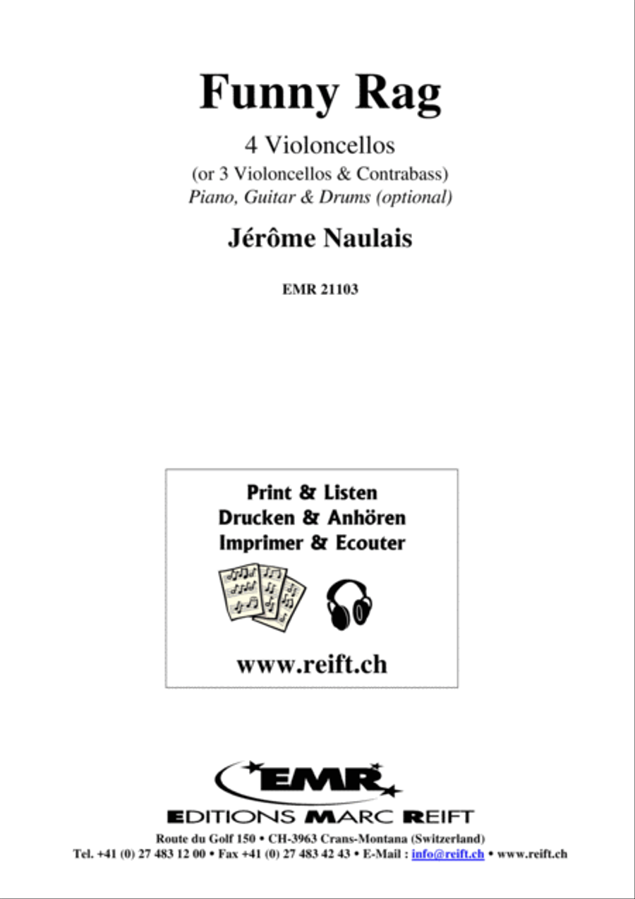 Funny Rag Funny Rag Cello scores gallery preview page 2