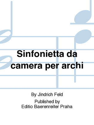 Sinfonietta da camera per archi