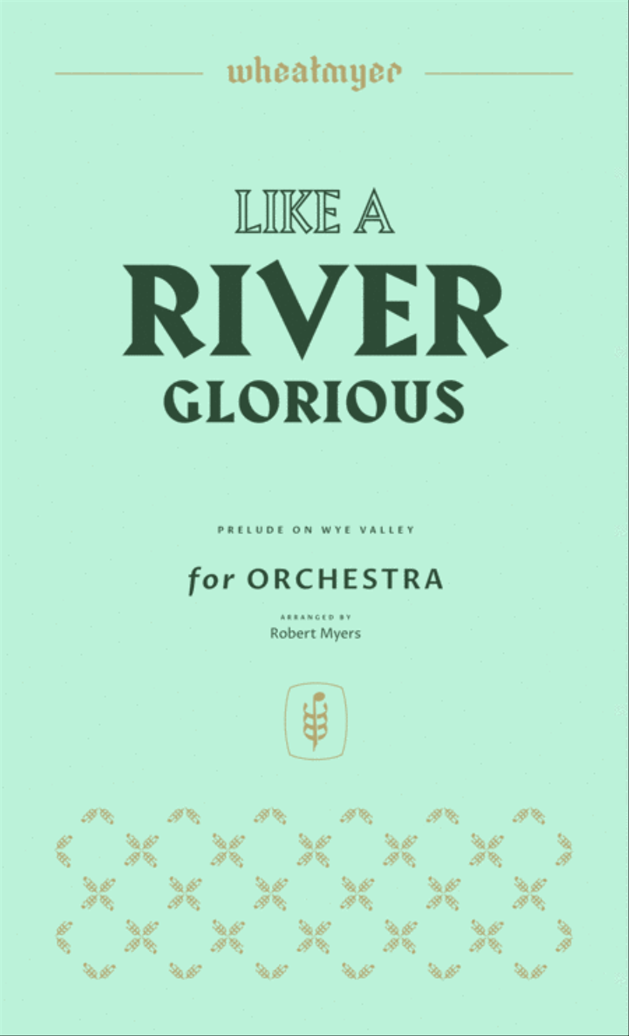 Like a River Glorious Full Orchestra scores gallery preview page 1
