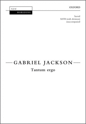 Book cover for Tantum ergo
