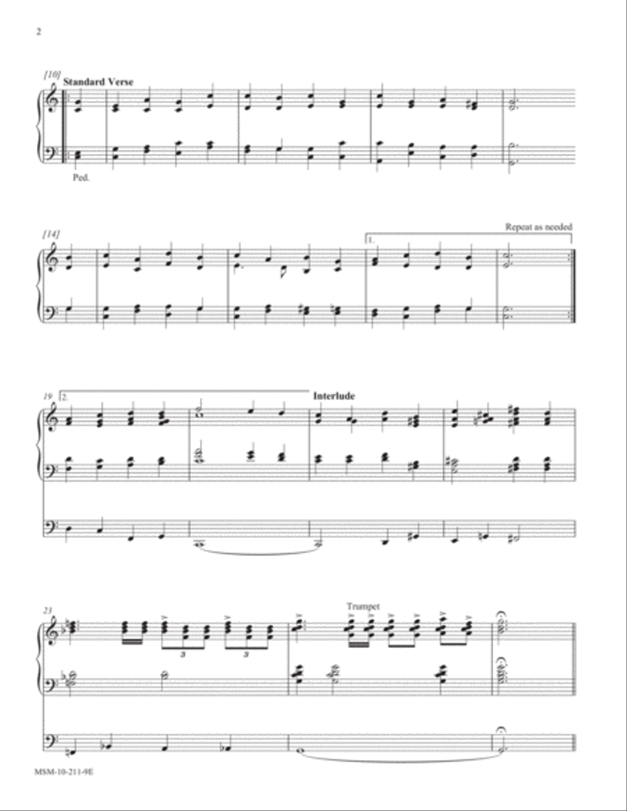 St. Anne Choir scores gallery preview page 2