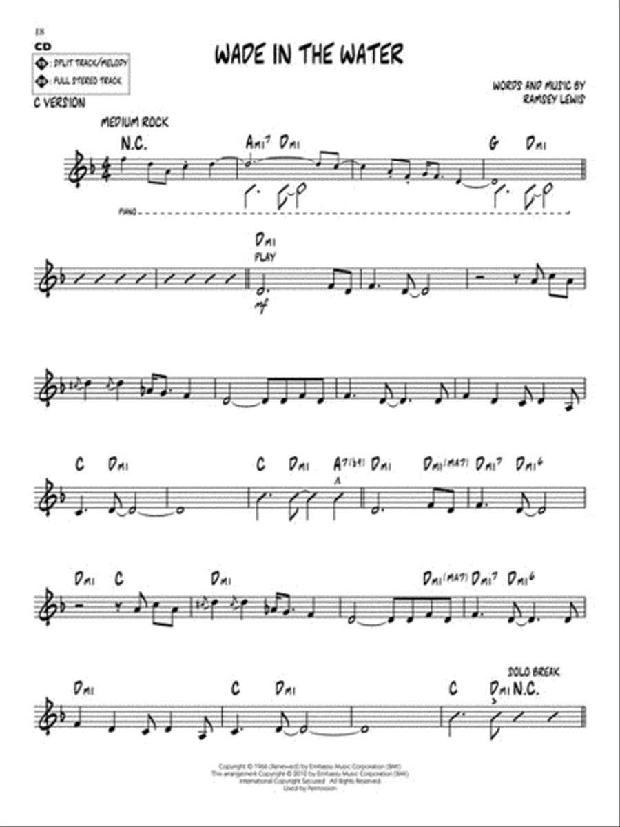 Ramsey Lewis C Instrument scores gallery preview page 6