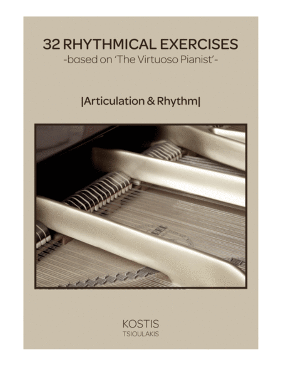 32 Rhythmical Exercises for piano, Part II Piano Method scores gallery preview page 1