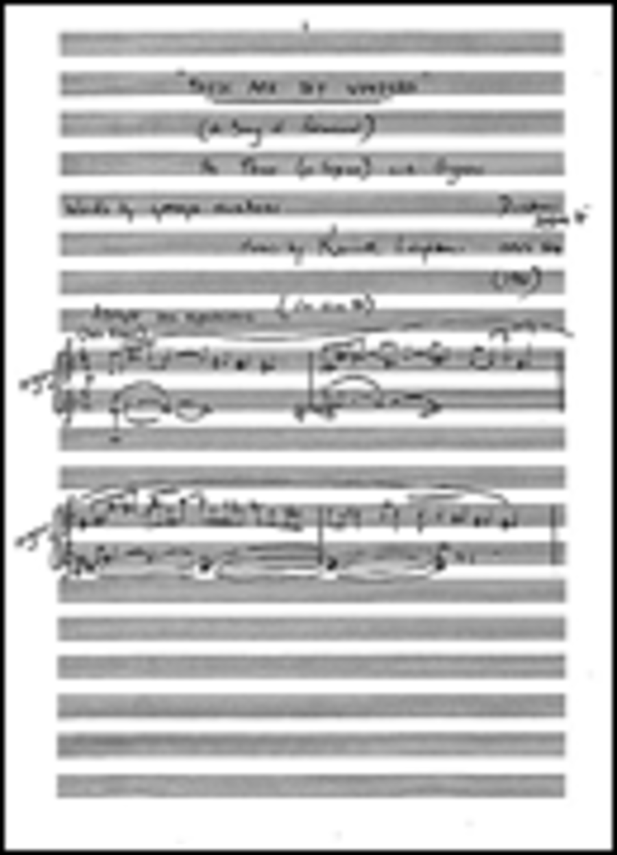 Kenneth Leighton: These Are Thy Wonders Organ Accompaniment scores gallery preview page 1