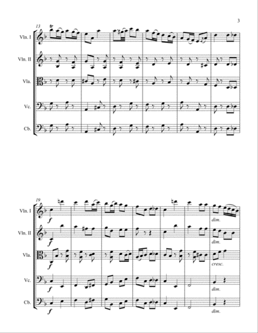 Helen Polka String Orchestra scores gallery preview page 3