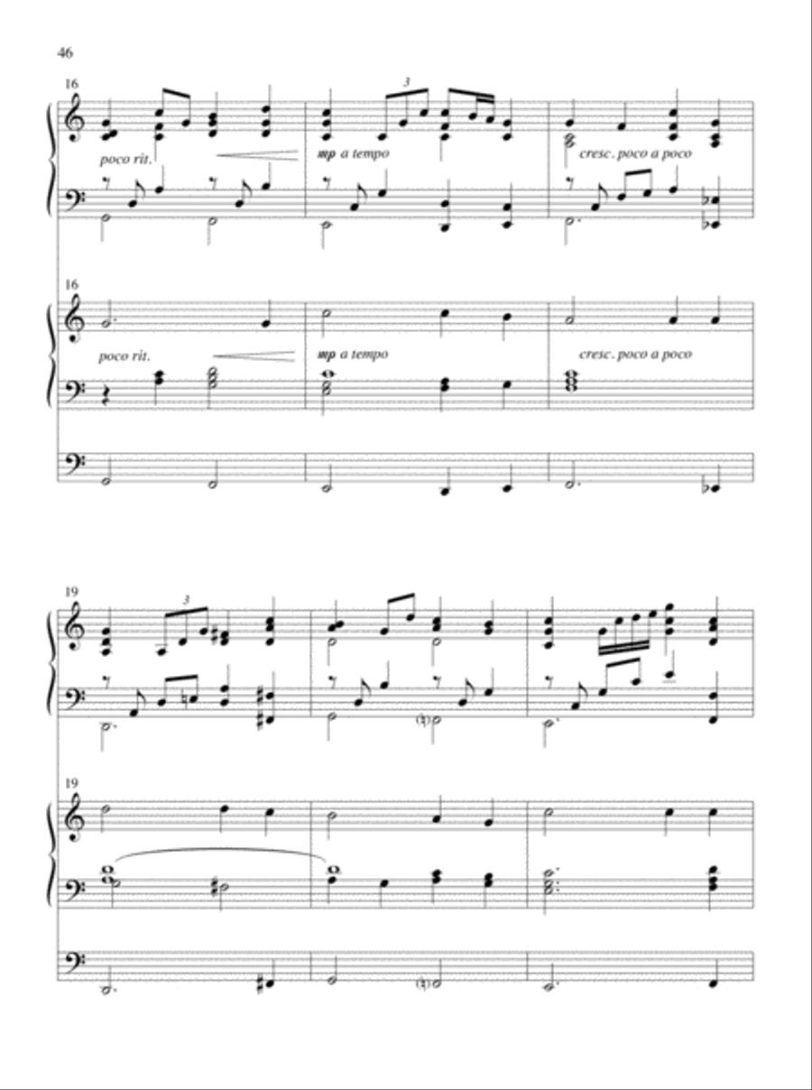 Glory and Honor, Praise and Adoration! Organ scores gallery preview page 25