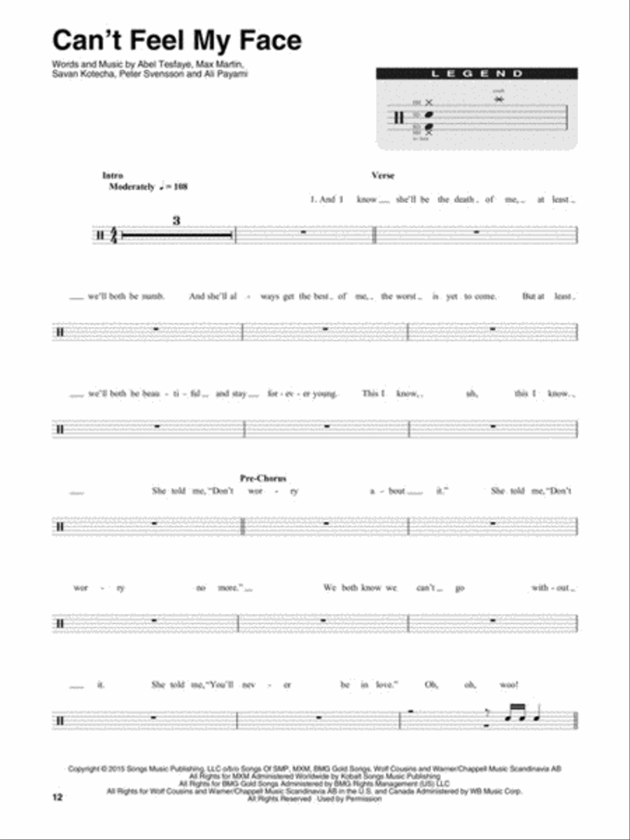 Top Rock Hits Percussion scores gallery preview page 4